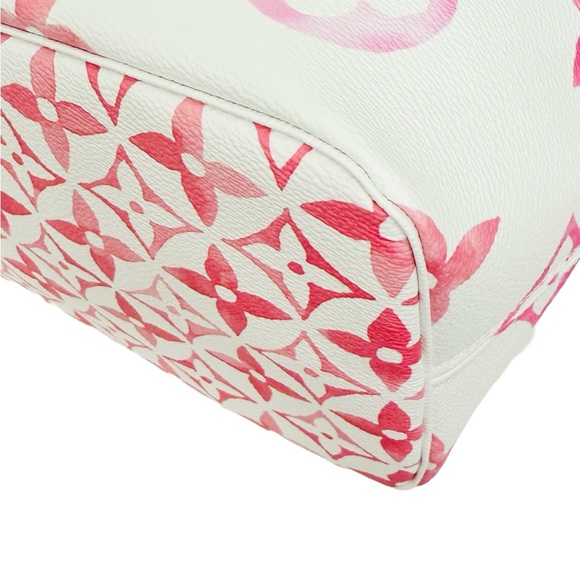 Louis Vuitton By the Pool Monogram Giant Neverfull MM Tote Rose Pink M22980 - Picture 13 of 16